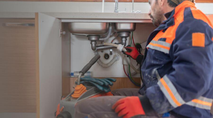 Professional slab leak plumber services in Hilbert, WI
